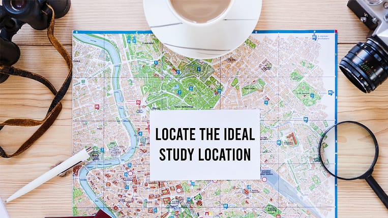 Locate the Ideal Study Location