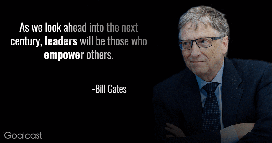 the story of bill gates success